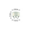 Бра Favourite Snow 1698-2W 80Вт E14