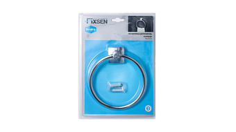 Полотенцедержатель FIXSEN KVADRO FX-61311 хром 15см