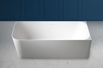 Ванна каменная Abber Stein AS9621-1.7 R 170х75см пристенная