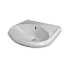 Раковина подвесная SANITA LUXE Самарский SMRSAWB01 57,5х44,5см