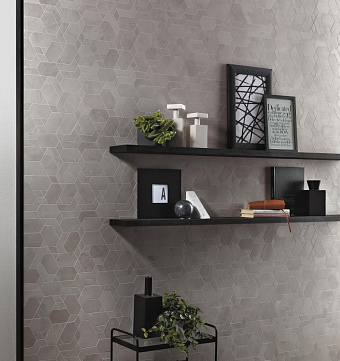 Керамическая мозаика Atlas Concord Италия Boost AN64 Pearl Mosaico Shapes 31х33,5см 0,62кв.м.