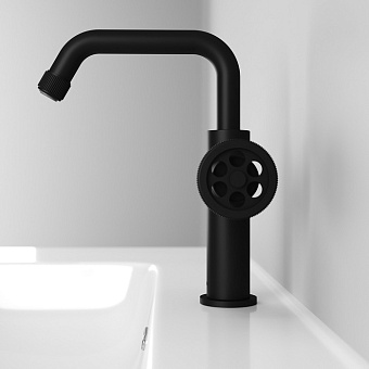 Смеситель для раковины IDDIS Grange GRABLR0i01 чёрный матовый