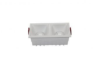 Светильник точечный встраиваемый Maytoni Alfa LED DL043-02-15W3K-D-SQ-W 30Вт LED