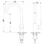 Смеситель для кухни LEMARK Aura LM0605C поворотный излив хром