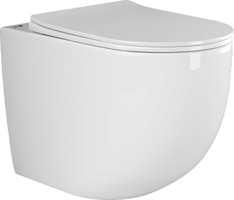 Унитаз приставной Ceramica Nova MIA CN1810 безободковый с микролифтом