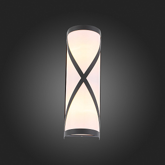 Светильник фасадный ST Luce AGIO SL076.411.01 120Вт IP20 E27 чёрный