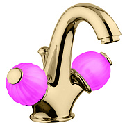 Смеситель для раковины Bongio Rivoli 05521OR09 золото