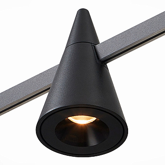 Магнитный трековый светильник ST Luce FARM ST813.406.05 5Вт LED чёрный