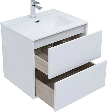 Тумба под раковину подвесная AQUANET Lino 287540 46х60х52см