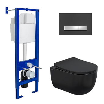 Инсталляция с унитазом BERGES АТОМ Line 043325