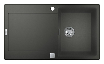Мойка кухонная GROHE K500 31644AT0 86х50см серый