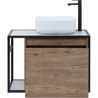 Тумба под раковину подвесная AQUANET Nova Lite Loft 261657 44х75х51,8см