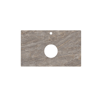 Столешница KERAMA MARAZZI Plaza PL1.VT280.80 Керамогранит 80х48см Парнас пепельный лаппатированный