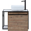 Тумба под раковину подвесная AQUANET Nova Lite Loft 261657 44х75х51,8см