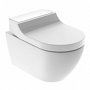 Унитаз с функцией биде GEBERIT Tuma Comfort 146.294.SI.1 с микролифтом