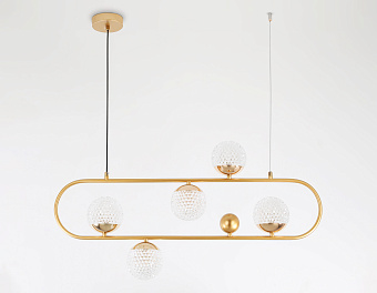 Люстра подвесная Ambrella TRADITIONAL Crystal TR5433 560Вт 5 лампочек G9
