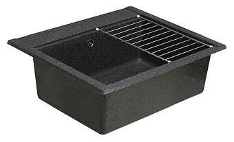 Мойка кухонная Акватон Делия 1A715232LD210 60,2х51,7см серый