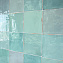 Настенная плитка WOW Mestisaje 111346 Mestizaje Zellige Aqua 12,5х12,5см 0,422кв.м. глянцевая