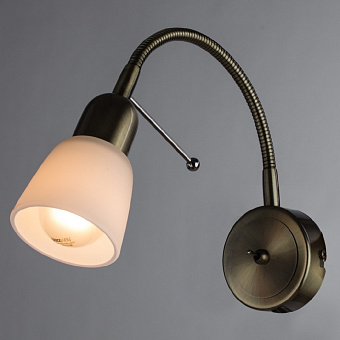 Спот Arte Lamp LETTURA A7009AP-1AB 40Вт 1 лампа E14