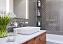 Керамическая мозаика Starmosaic Homework BF1312 Fan Shape Dark Grey Glossy 27,4х29,3см 0,88кв.м.