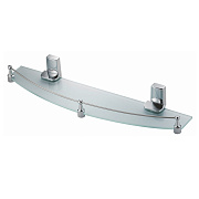 Полка в ванную округлая WASSERKRAFT LEINE K-5024 1-ярусная 6,8х50см хром