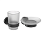 Набор аксессуаров для ванной IDEAL STANDARD IOM BL002XG Silk Black 2 предметов