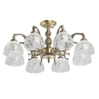 Люстра потолочная MW-light Аманда 16 481015008 320Вт 8 лампочек E27