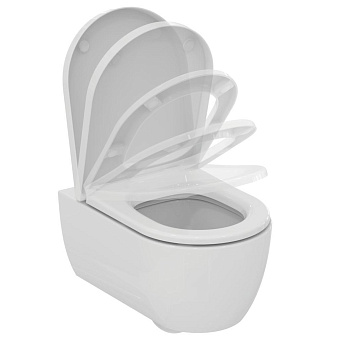 Унитаз подвесной IDEAL STANDARD BLEND CURVE T3749V1 без сиденья