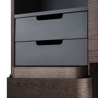 Пенал подвесной AM-PM Sensation M30CHR0406TF 35х40х155см табачный дуб