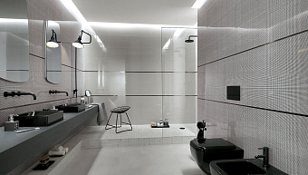 Бордюр FAP CERAMICHE Lumina fOAY Black 91,5х1,5см 0,069кв.м.
