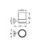 Стакан в ванную GROHE Essentials Cube 40755001 хром