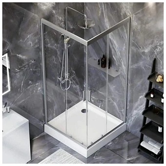 Душевой поддон AM-PM Gem W90T-403-090W 90х90см