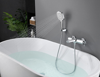 Смеситель для ванны LEMARK Prizma LM3914C хром