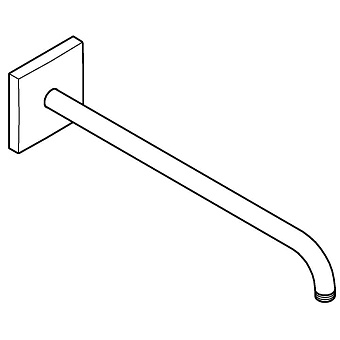 Держатель для верхнего душа GROHE 26145000 хром