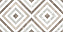 Декор Global Tile Siluet GT GT123VG белый 25х50см 1,375кв.м.