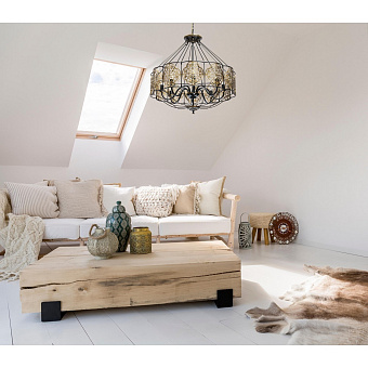 Люстра потолочная Chiaro Франческа 109010208 320Вт 8 лампочек E14