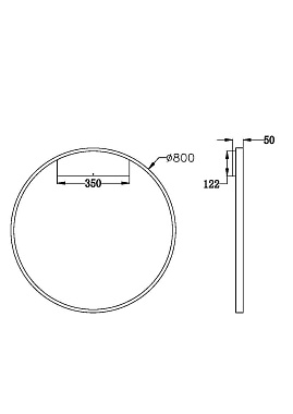 Бра Maytoni Rim MOD058WL-L50BS3K 51Вт LED