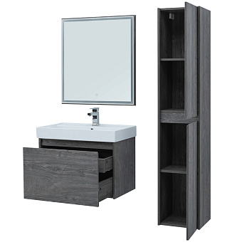 Мебель для ванной AQUANET Nova Lite 242923 серый