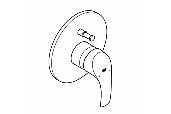 Смеситель для ванны GROHE Eurosmart New 33305002 хром