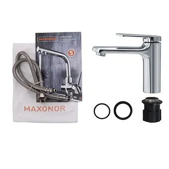 Смеситель для раковины Maxonor MN1071 хром