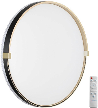 Светильник настенно-потолочный Sonex OLIDI BLACK 7647/EL 70Вт LED