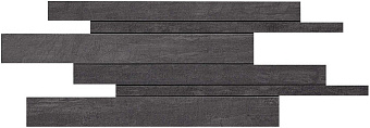 Керамическая мозаика Atlas Concord Италия Mark AMYW Graphite Brick 60х30см 0,72кв.м.