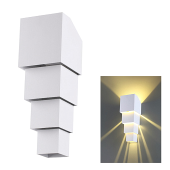 Светильник фасадный Novotech STREET 358005 10Вт IP54 LED белый