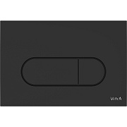 Панель смыва VITRA Root Round 740-2211 чёрный
