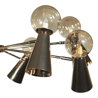 Люстра Loft It Halley 10046/8 Gold 360Вт 16 лампочек G9/GU10