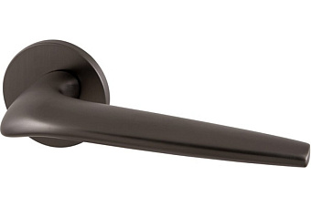 Дверная ручка нажимная ARMADILLO TWIN URS BPVD-77 39255 Вороненый никель