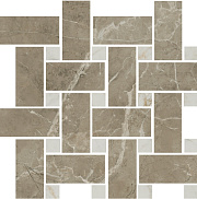 Декор KERAMA MARAZZI Серенада T038\SG6541 бежевый тёмный мозаичный 32х32см 0,819кв.м.