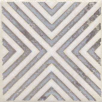 Вставка KERAMA MARAZZI Амальфи STG\A403\1266H коричневый 9,9х9,9см 0,294кв.м.