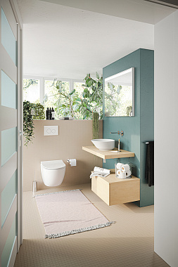 Столешница VITRA Stand 66659 МДФ 48х120см светлый дуб