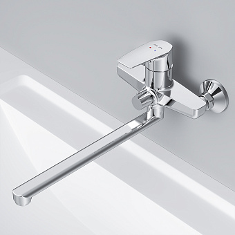 Смеситель для ванны AM-PM Gem F90A90000 хром